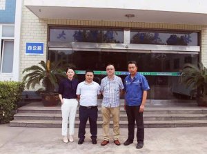 宁德时代质量总监岳嵩一行来足球比分网-足球比分（中国）精密指导工作